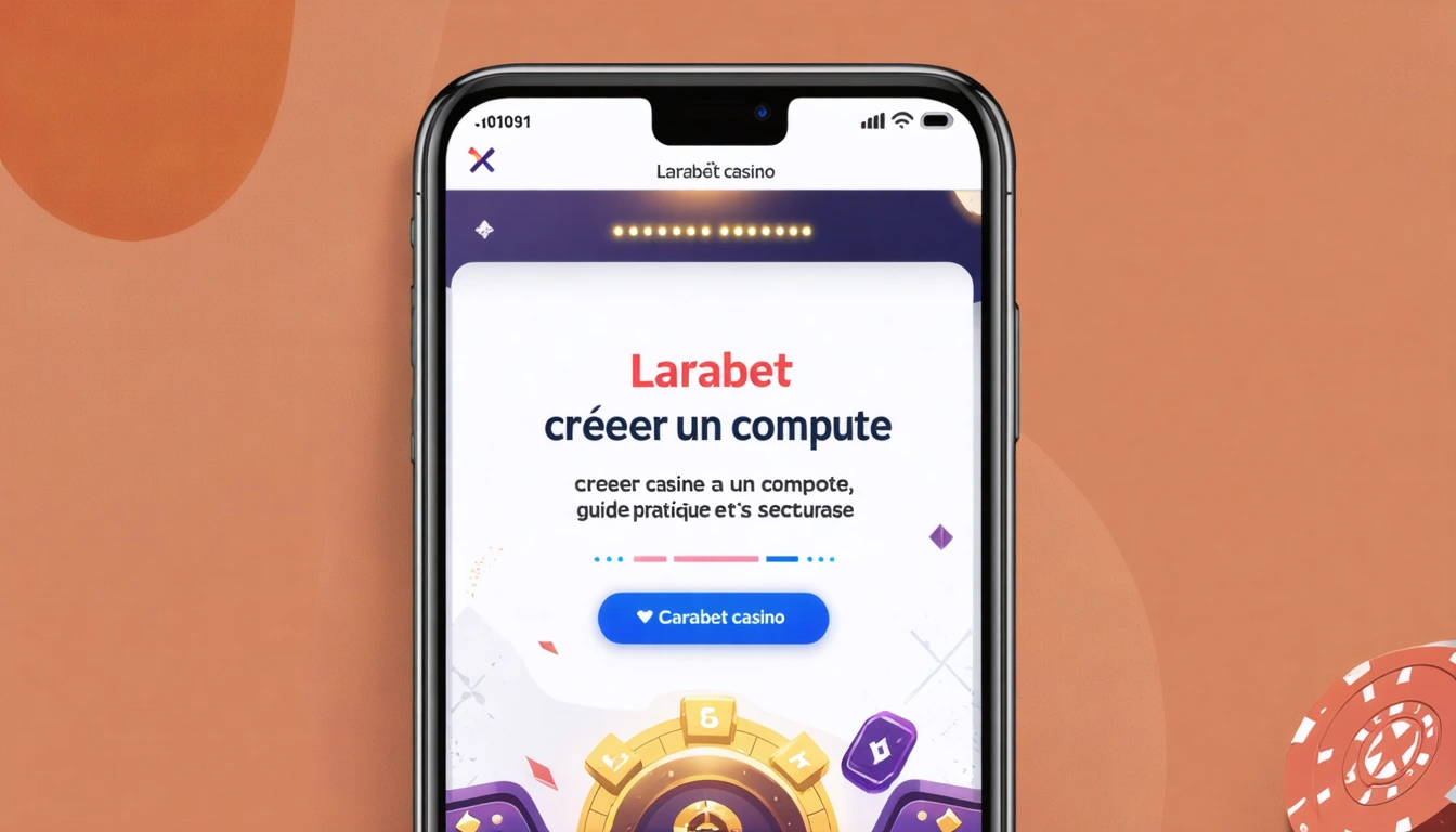 Larabet casino créer un compte guide pratique et sécurisé